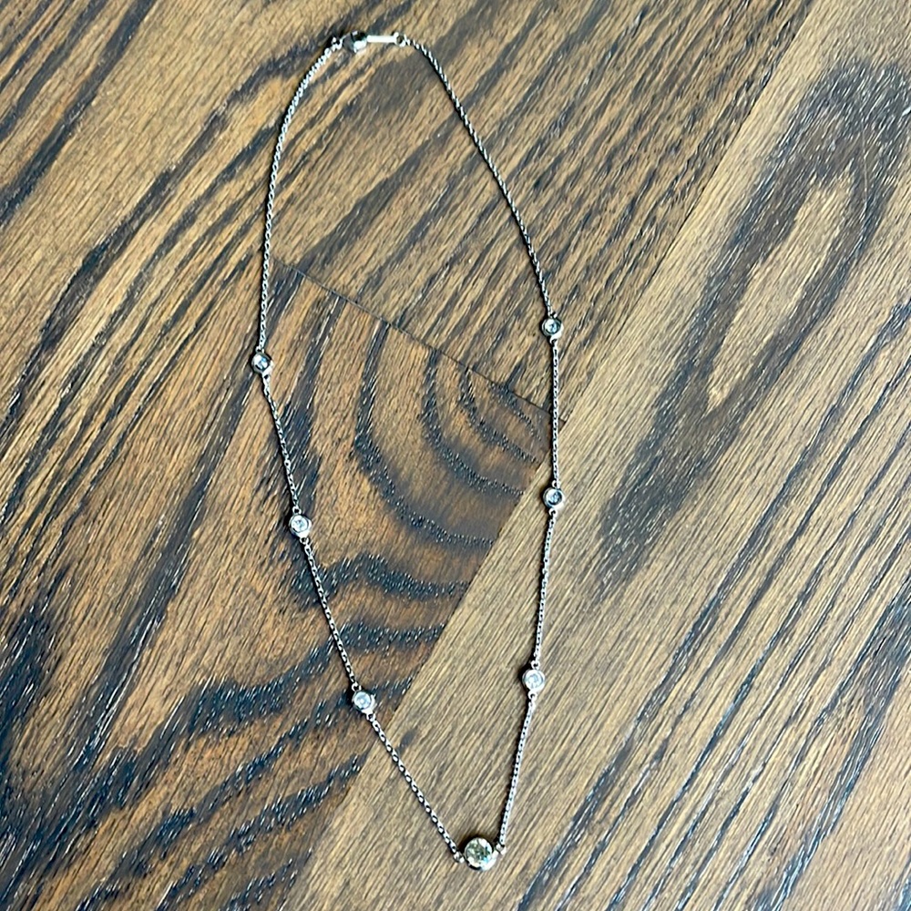 Diamond By The Yard Necklace
